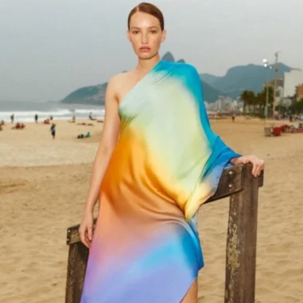 BAOBAB Cabana maxi dress in papagayo - S- NWT